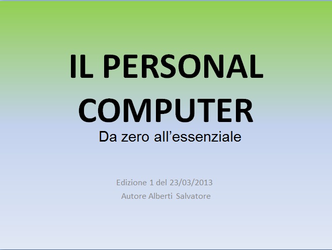 Laboratorio di Informatica di Base